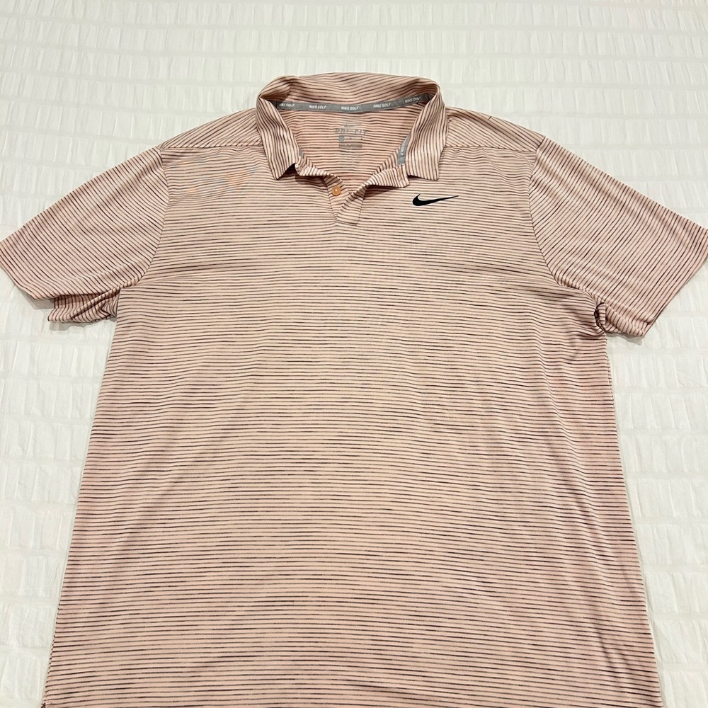 Nike Tiger Woods Men's Polo Shirt - Light Pink